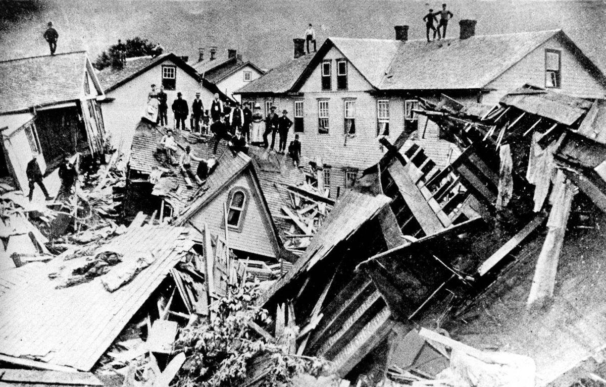 Unreal Photos from the 1889 Johnstown Flood