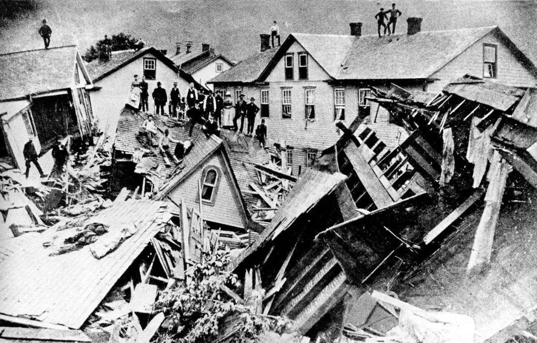 Unreal Photos from the 1889 Johnstown Flood