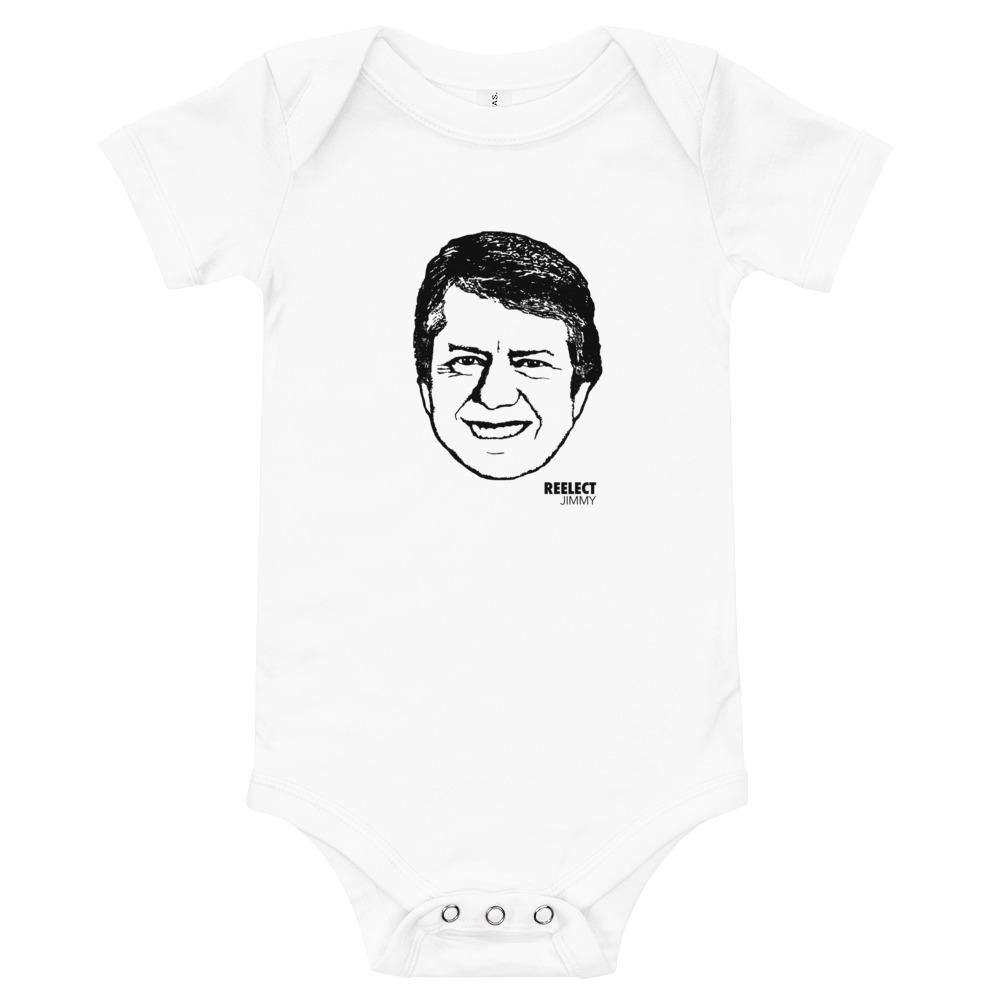 A Leader, for a Change Baby Onesie Baby Onesie Reelect Jimmy 3-6m 