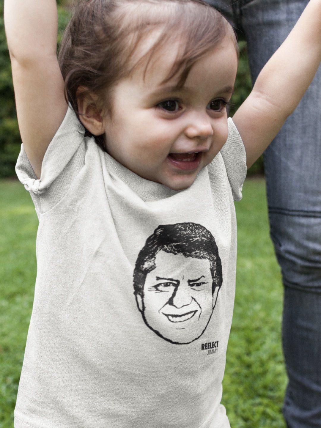 A Leader, for a Change Baby Tee Baby Shirt Reelect Jimmy 