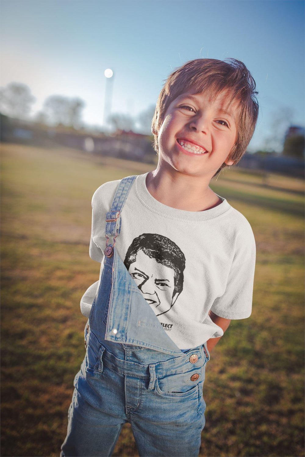 A Leader, for a Change Toddler/Kids Tee Kids Shirt Reelect Jimmy 