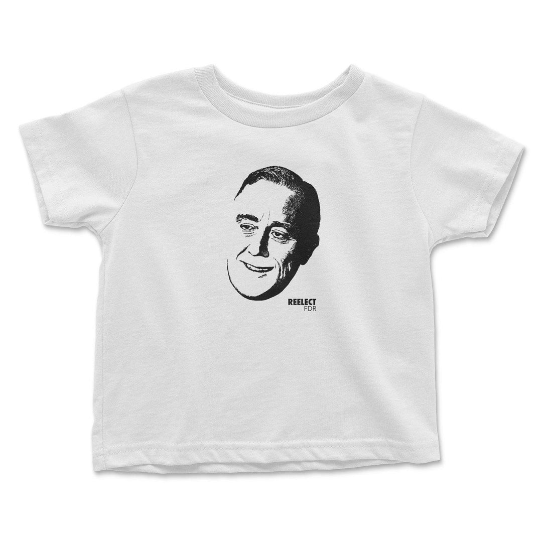 A New Deal Baby Tee Baby Shirt Reelect FDR 6-12m 