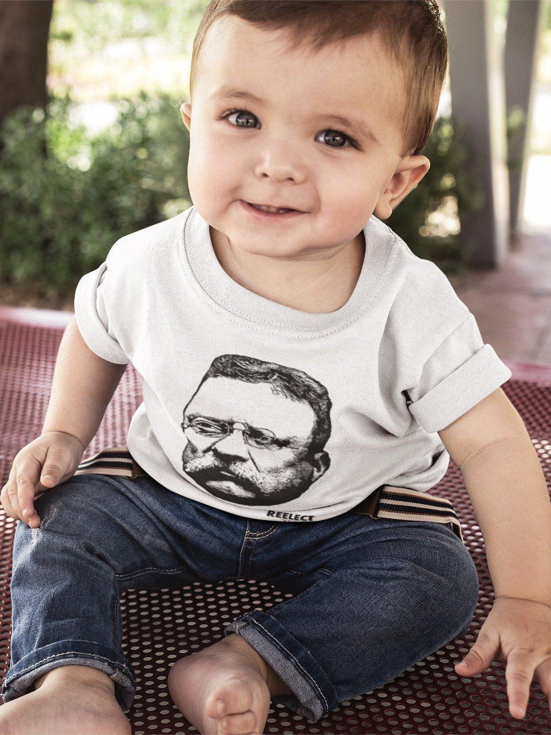 A Square Deal Baby Tee Baby Shirt Reelect Teddy 
