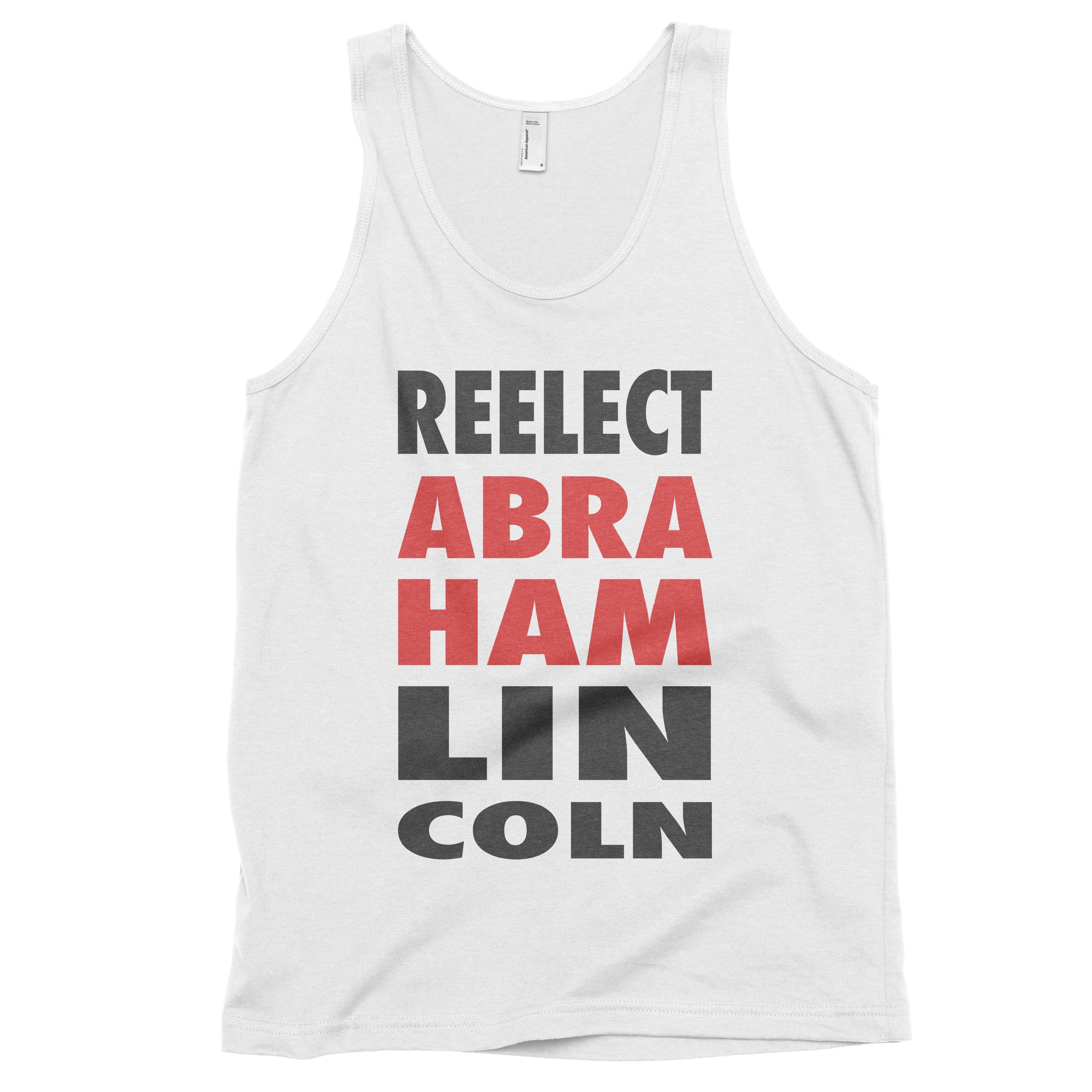 Don't Swap Horses in the Middle of the Stream Tank Top Reelect Abe White S 