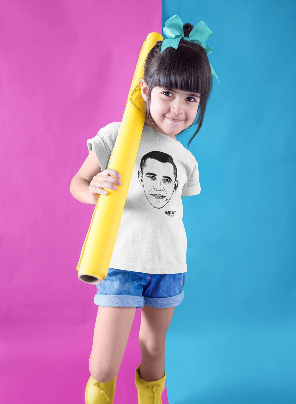 Hope Toddler/Kids Tee Kids Shirt Reelect Obama 