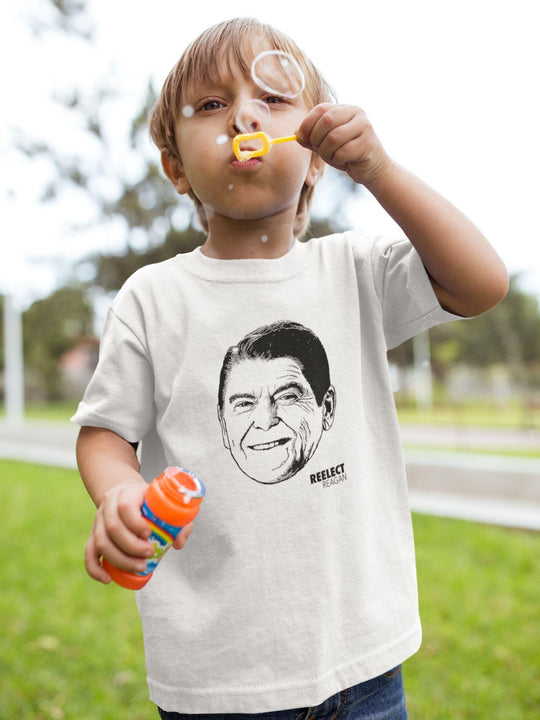 Morning Again in America Toddler/Kids Tee Kids Shirt Reelect Reagan 