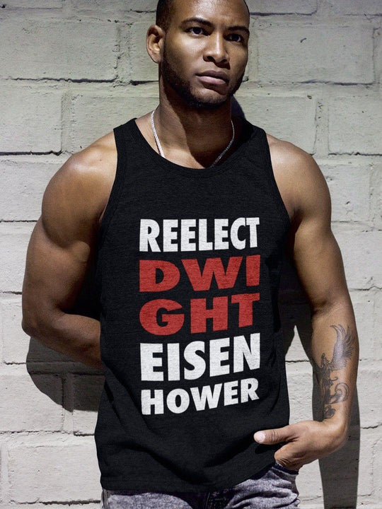 Peace and Prosperity Tank Top Reelect Ike 