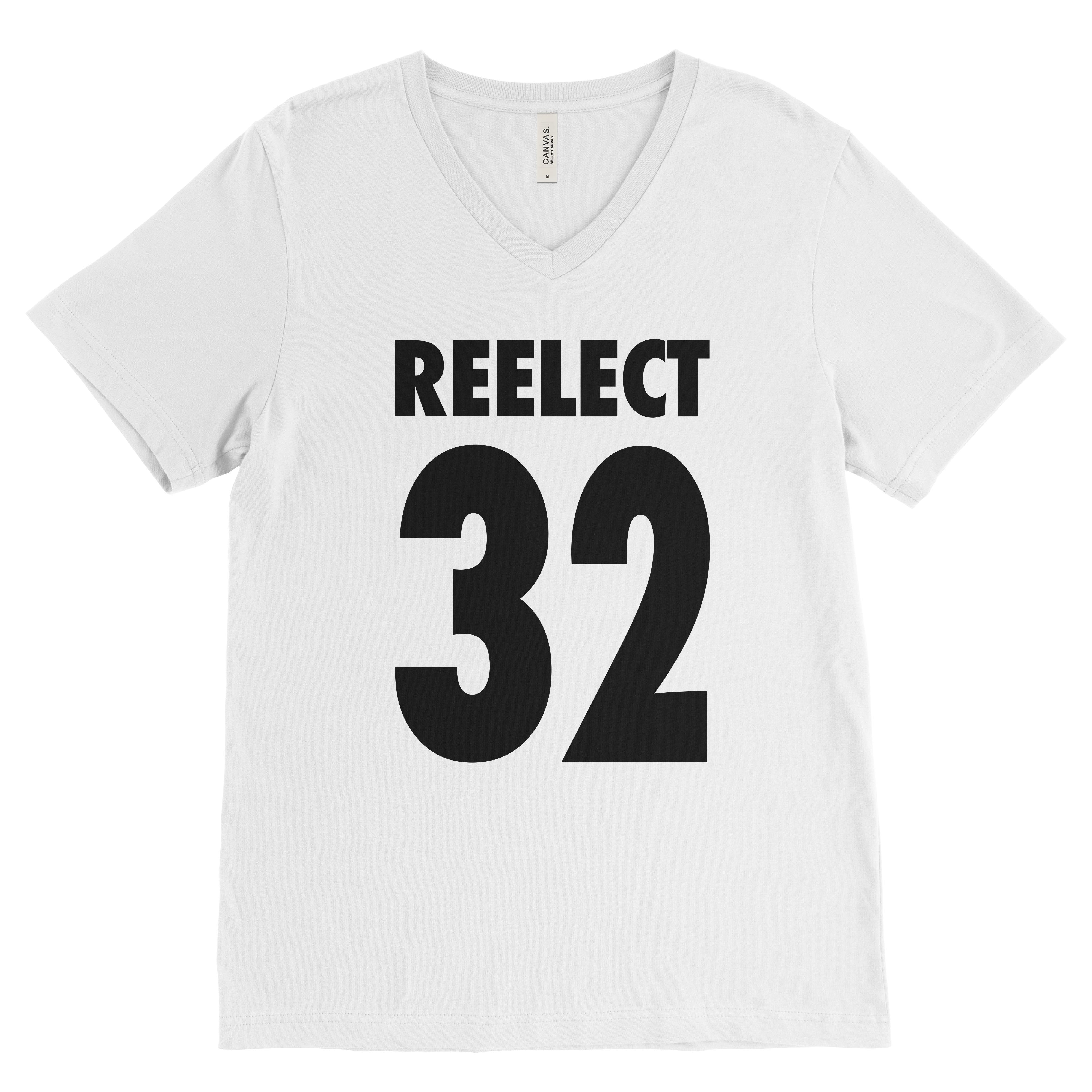 Reelect 32 v-neck V-neck Reelect FDR White XS 