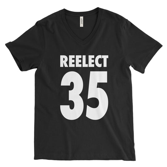 Reelect 35 v-neck V-neck Reelect JFK Black XS 