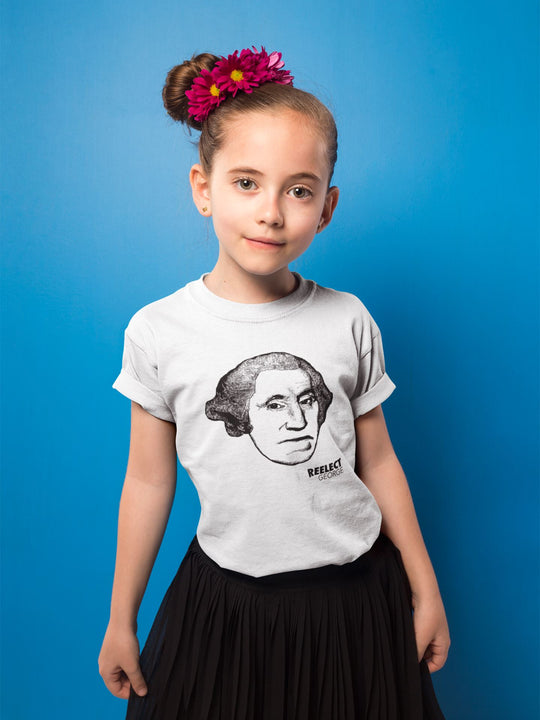 The Original Revolutionary Toddler/Kids Tee Kids Shirt Reelect George 