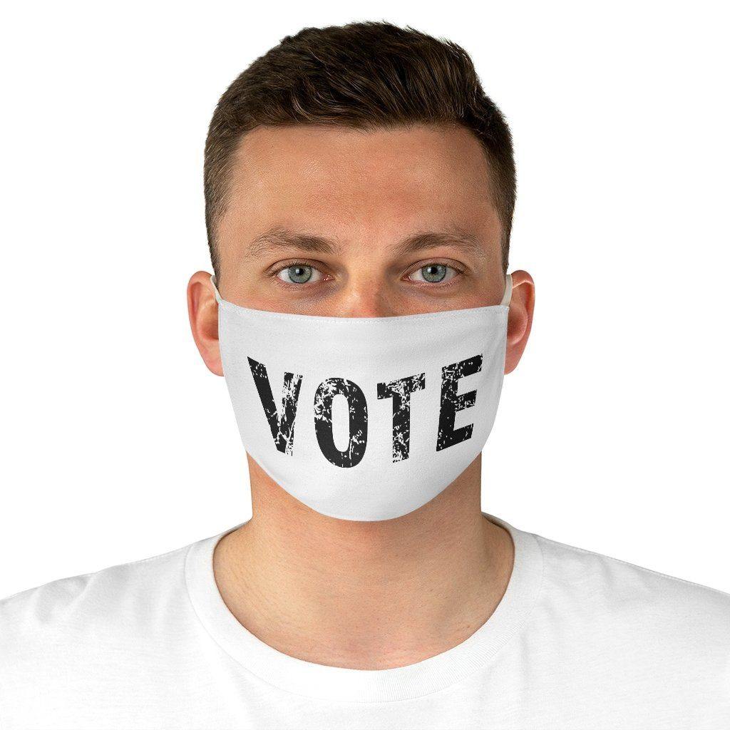 Vote Fabric Face Mask Face Mask Old News Co. 
