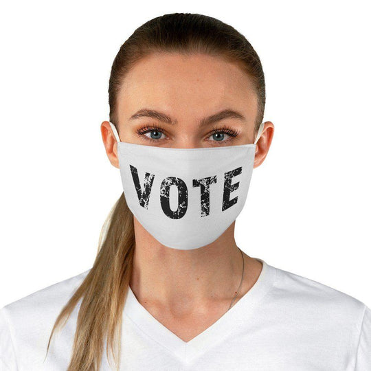 Vote Fabric Face Mask Face Mask Old News Co. 
