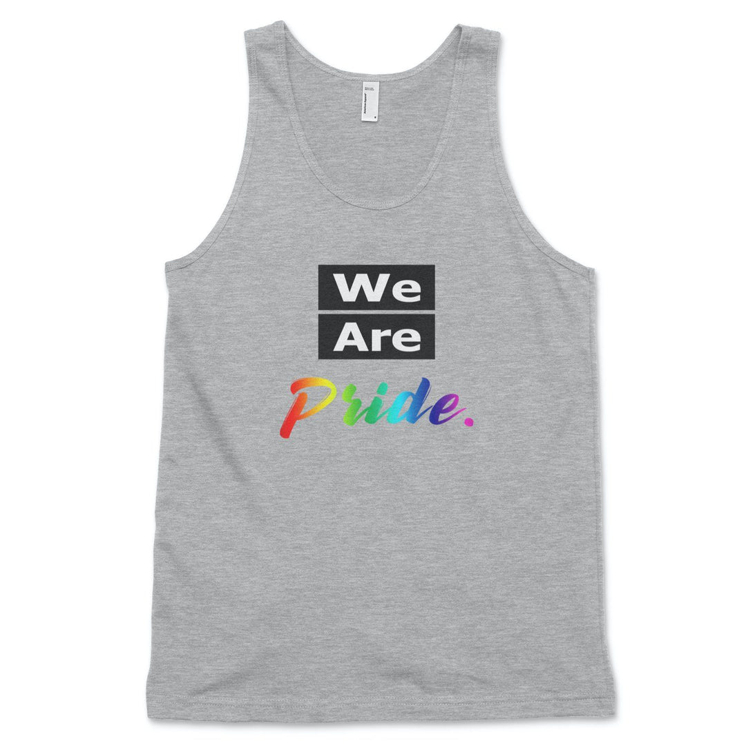 We Are Pride tank top Tank Top Old News Co. Men/Unisex Heather Grey XS